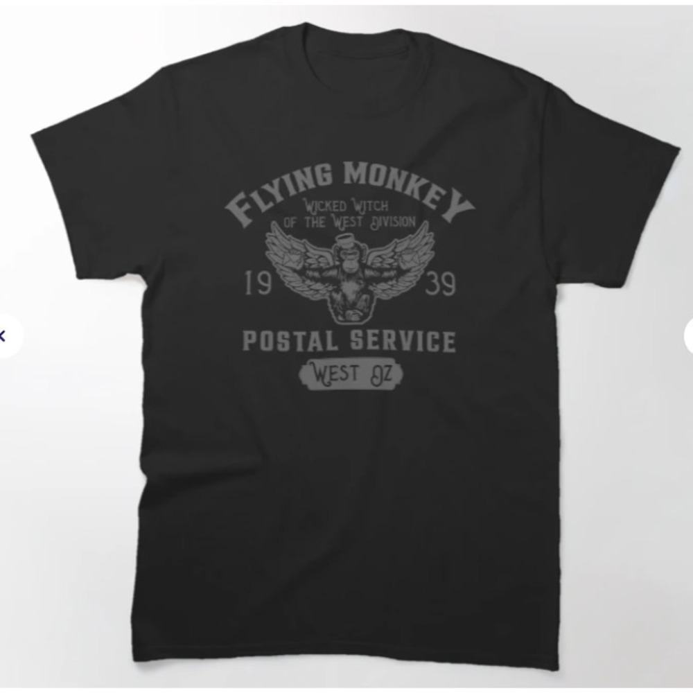 Flying Monkey Postal Service Unisex Tshirt Gift